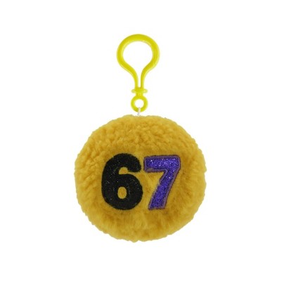 Linzy 67 Plush Bag Clip