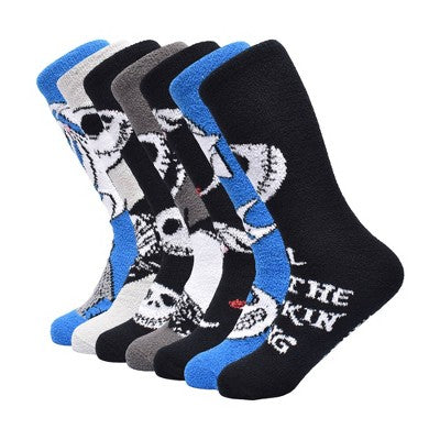 Men's The Nightmare Before Christmas 7 Days of Cozy Crew Socks - 6-12
