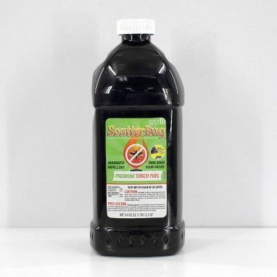 Patio Essentials 64oz Scatterbug Citronella Torch Fuel