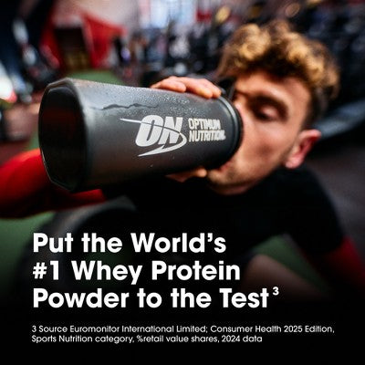 Optimum Nutrition Gold Standard 100% Whey Protein Powder - Strawberries & Cream - 22 Servings - 24oz