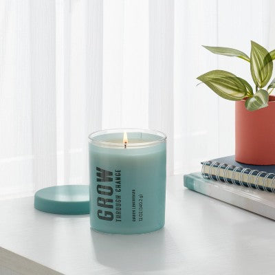 Grow Garden Lemongrass Jar Candle 12oz - Room Essentials