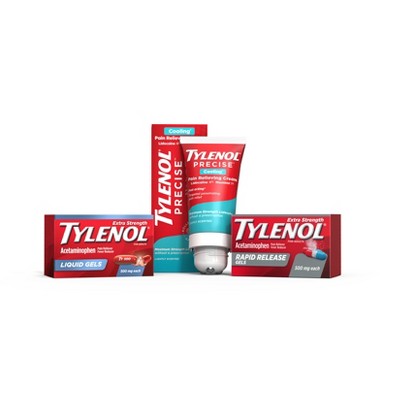 Tylenol Extra Strength Liquid Gels, Pain Reliever & Fever Reducer - Acetaminophen - 75ct
