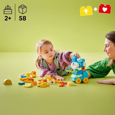 LEGO DUPLO Town 3 in 1 Animals on Wheels 10448