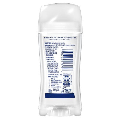 Secret Aluminum Free Clear Solid Deodorant - Clear Ocean - 2.4oz