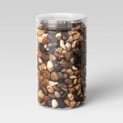 Mixed River Stone Pebbles Decorative Filler - Threshold (LOCAL PICKUP ONLY)