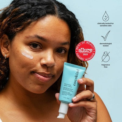 cocokind Electrolyte Water Cream - 1.7 fl oz: Face Moisturizer, No Fragrance Added, For Combination Skin