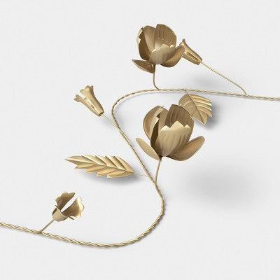 Easter Gold Metal Botanical Garland - Threshold
