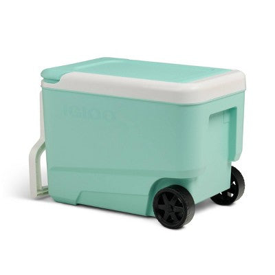 Igloo Wheelie 53 Cans/38qt Rolling Cooler - Seafoam