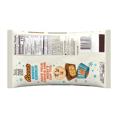 Reese's Christmas Peanut Butter Cup Sugar Cookie Miniatures - 9.9oz BB 05/26