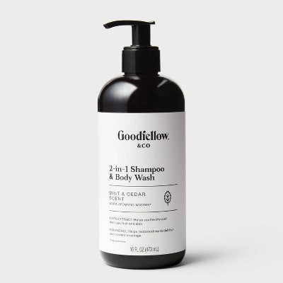 Moroccan Mint & Cedar 2-in-1 Shampoo & Body Wash - 16 fl oz - Goodfellow & Co