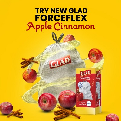 Glad Trash Bags - Apple Cinnamon - 13gal/50ct