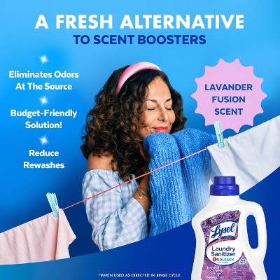 Lysol Laundry Sanitizer Lavender - 90 fl oz