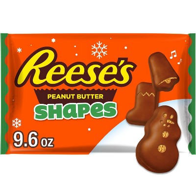 Reese's Peanut Butter Assorted Shapes Christmas Candy - 9.6oz