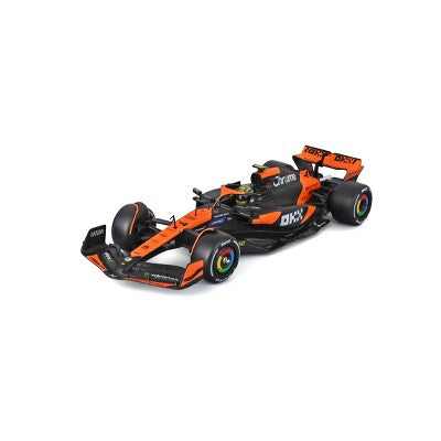 Maisto 2024 Racing McLaren 38 Model Kit with Helmet 1:24 Scale