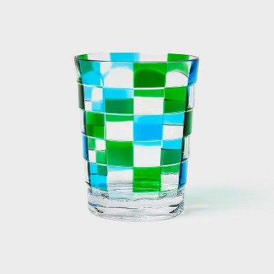 2pk 16 fl oz Checkered Plastic Tumbler - Tabitha Brown for Target