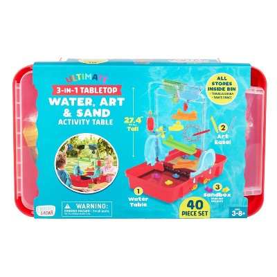 Chuckle & Roar Tabletop 3-in-1 Water Sand Art Easel (LOCAL PICKUP ONLY)