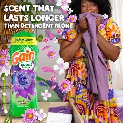 Gain Fireworks Moonlight Breeze In-Wash Scent Booster Beads - 30.1oz