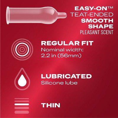 Durex Extra Sensitive Extra Lubricated Ultra Thin Condoms - 24ct
