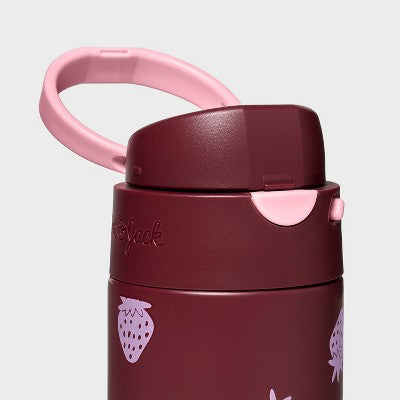 20 oz Stainless Steel Portable Water Bottle - Cat & Jack Strawberry