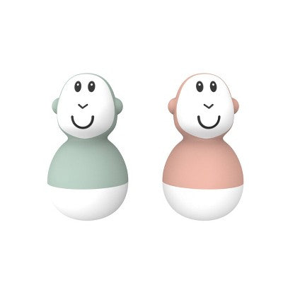 Matchstick Monkey Wobblers - Mint Green & Dusty Pink