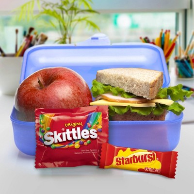 Skittles and Starburst Fun Size Mix Bite Size Candies - 31.9oz/65ct