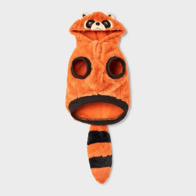 Red Panda Dog and Cat Hoodie - Boots & Barkley XS