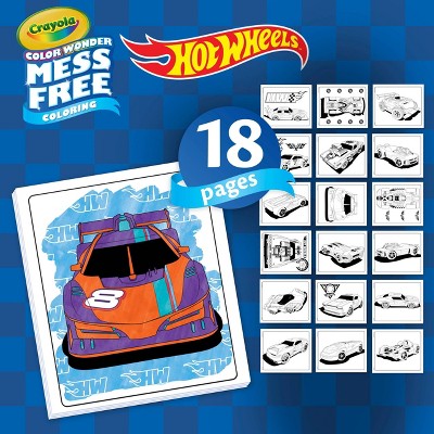 Crayola 11.94"x9" Color Wonder Foldalope Hot Wheels