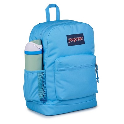 JanSport Cross Town Plus 17" Fits 15" Laptop Water Resistant Backpack - Vibrant Blue