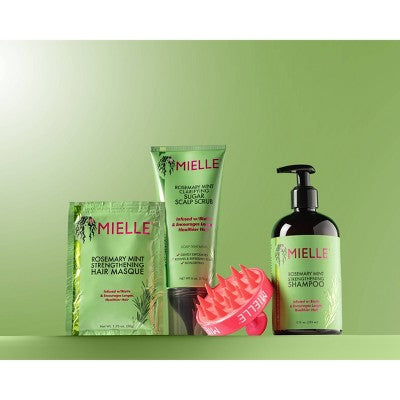 Mielle Organics Rosemary Mint Thickening Hair Treatment Cream Gift Set - 19.75oz/4pk