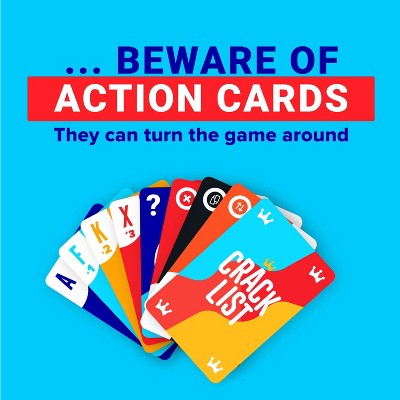 Savana Games Crack List Card Game: Creative Thinking Challenge for 2+ Players with Instructions