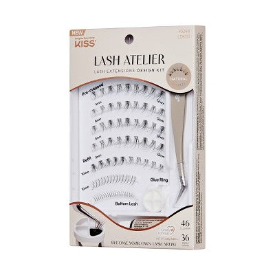 KISS Products Lash Atelier Design False Eyelashes Kit - 82ct