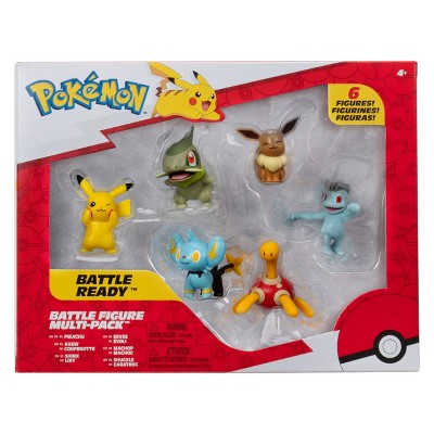 Pokemon 2" Battle Mini Figure Set - 6pk