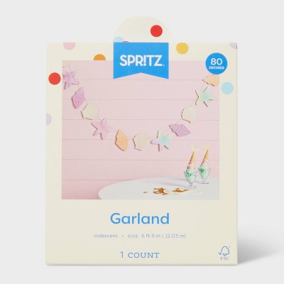 Mermaid Seashell Banner - Spritz