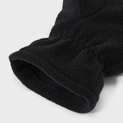 Men's Fleece Gloves - All In Motion Black M/L