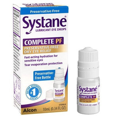 Systane Complete Multi-Dose Preservative Free Dry Eye Drops - 0.34 fl oz
