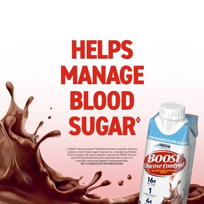 Boost Glucose Control Nutritional Shakes - Rich Chocolate - 8 fl oz/12pk