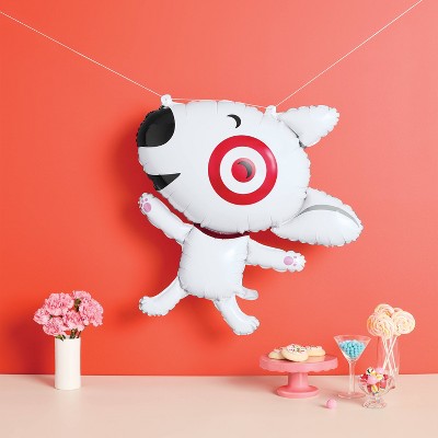 Target Bullseye Dog Shaped Foil Balloon - Spritz