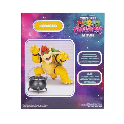 The Super Mario Galaxy Movie - 6" Bowser Figure with Cauldron Accessory