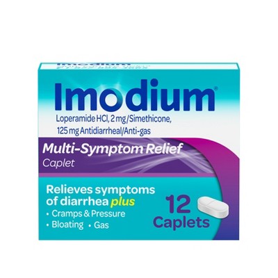 Imodium Multi-Symptom Relief Treatment Caplets - 12ct