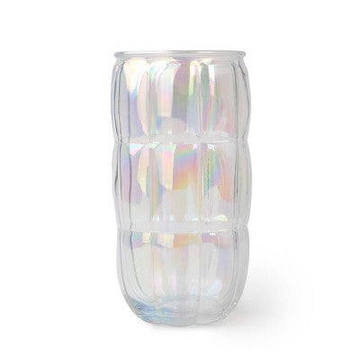 Glass Tiered Vase Clear - Bullseye's Playground