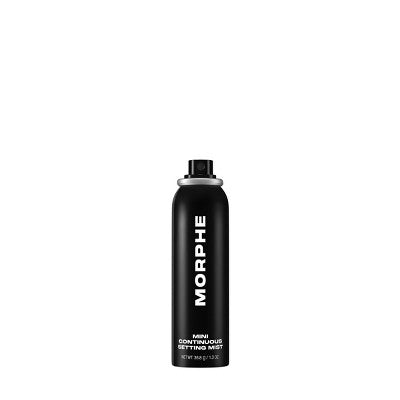 Morphe Mini Continuous Setting Spray Mist - 1.3oz: Vegan, Translucent, For Normal, Oily, Combination, Mature, Acne-Prone, Very Dry Skin