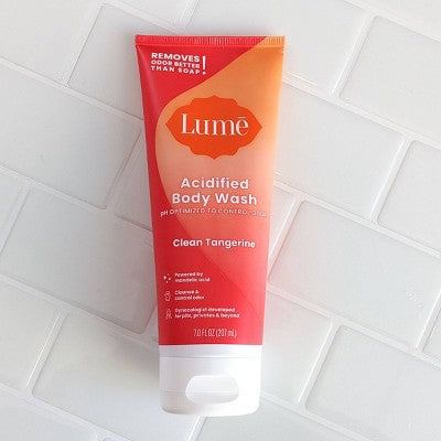 Lume Body Wash Tube - Citrus/Tangerine Scent - 7oz