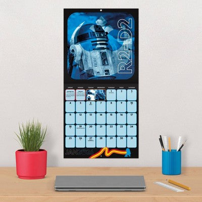 DateWorks 12"x12" 2026 Star Wars Wall Calendar