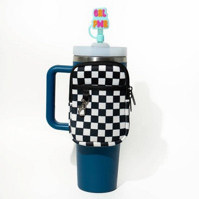 CharCharms 4pk Straw Toppers Pink