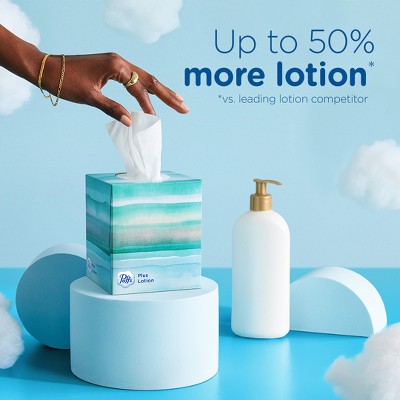 Puffs Plus Lotion Facial Tissue - Exclusive Designs - 6pk/72ct