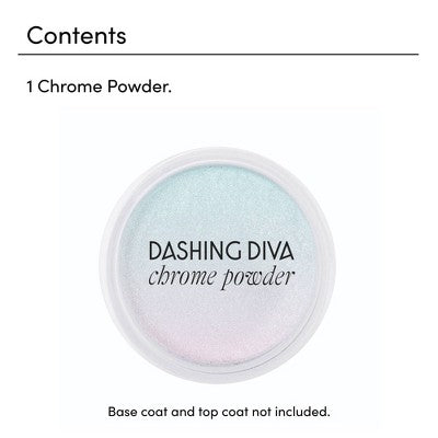 Dashing Diva Chrome Powder - Iridescent Red - 1.5gm