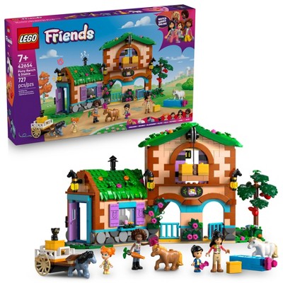 LEGO Friends Pony Ranch & Stable Building Toy 42654