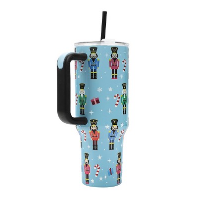 Nutcrackers Vacuum Insulated 40 Oz. Stainless Steel Tumbler