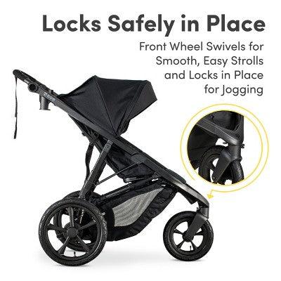 BOB Gear Wayfinder Jogging Stroller with Dual Suspension and Air-Filled Tyres - Nightfall (LOCAL PICKUP ONLY)