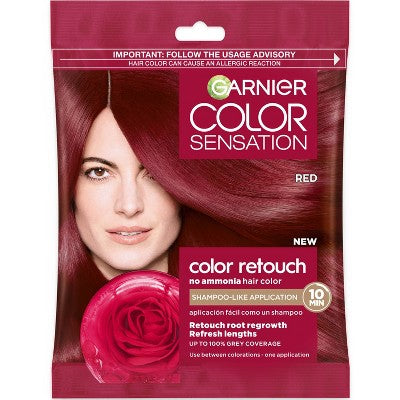 Garnier Color Sensation Color Retouch Ammonia Free Demi Permanent Hair Color - Red